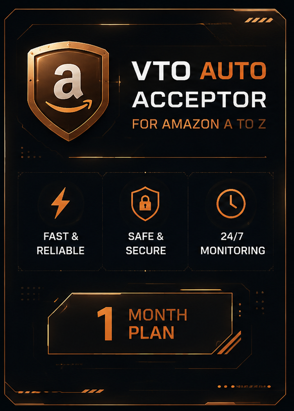 Amazon A to Z VTO Auto Acceptor - 1 Month