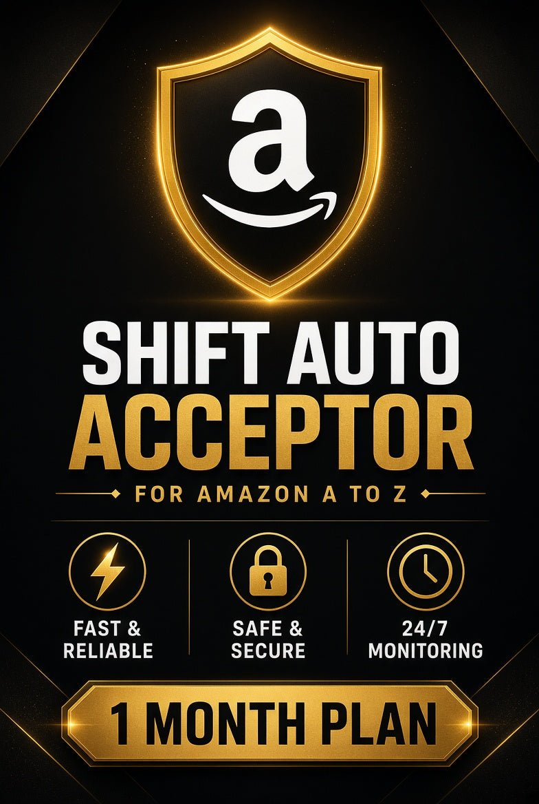 Amazon A to Z Shift Auto Acceptor - 1 Month
